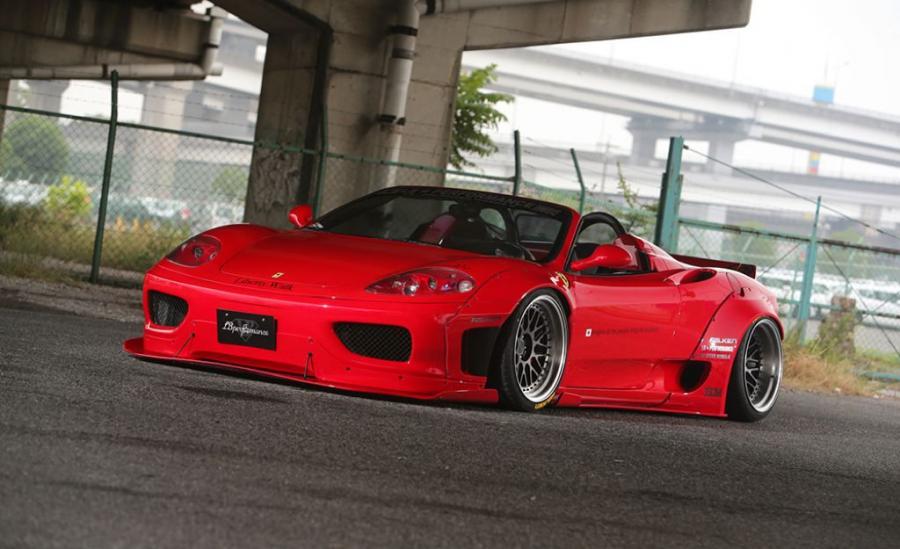 Ferrari 360 Spyder Widebody Kit by Liberty Walk '2016